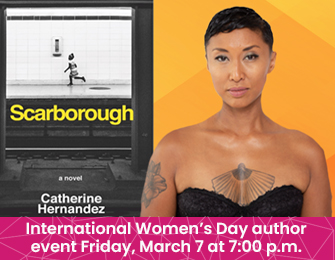 Catherine Hernandez author event