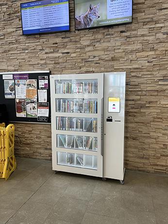 Magna Centre book kiosk