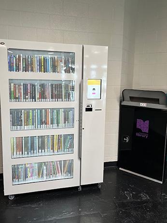 Ray Twinney book kiosk